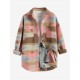Women's Daily Ethnic Style Geo Tribal Aztec Printed Wool Blend Front Pockets Western Shirt Jacket Shacket Women's Daily Ethnic Style Geo Tribal Aztec Printed Wool Blend Front Pockets Western Shirt Jacket Shacket