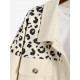 Women's Animal Leopard Corduroy Flap Detail Single Breasted Tunic Long Shirt Jacket Shacket Women's Animal Leopard Corduroy Flap Detail Single Breasted Tunic Long Shirt Jacket Shacket