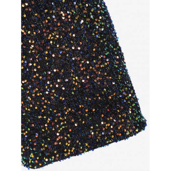 Sequined Chain Beads Bodycon Party Vegas Dress Sequined Chain Beads Bodycon Party Vegas Dress