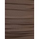 Lantern Sleeve Ruched Square Neck Bodycon Dress Lantern Sleeve Ruched Square Neck Bodycon Dress