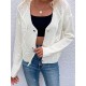 Button Up Solid Textured Knit Cardigan Button Up Solid Textured Knit Cardigan