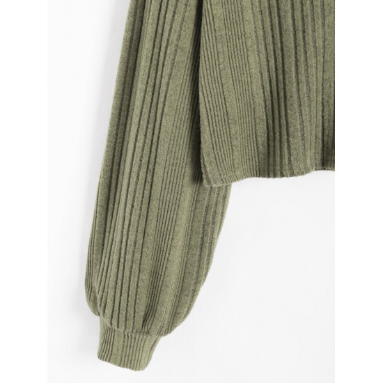 Marled Loose Polo Knitwear Marled Loose Polo Knitwear