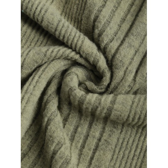 Marled Loose Polo Knitwear Marled Loose Polo Knitwear