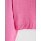 Quarter Zip Colorblock Cropped Sweater Quarter Zip Colorblock Cropped Sweater